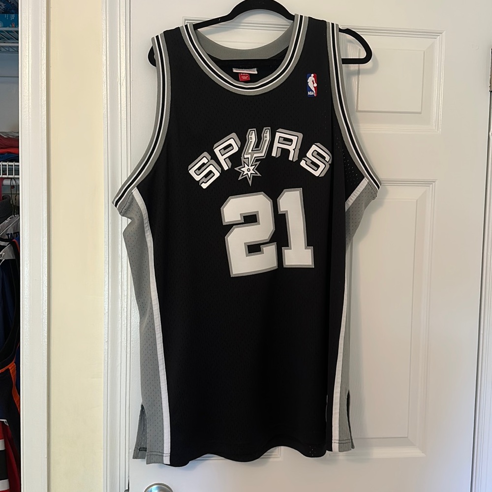 Splurs Duncan 21 jersey xxl